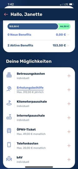 Was ist der Benefit Erholungsbeihilfe-1