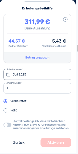 Was ist der Benefit Erholungsbeihilfe-2