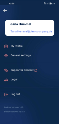 Where can I edit my personal information-1