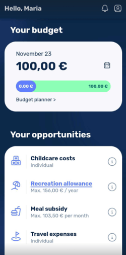 What is the benefit recreation allowance-1