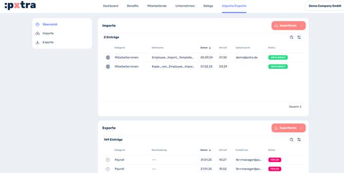 Wie kann ich Daten für den Payroll-Export generieren-1