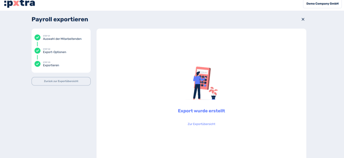Wie kann ich Daten für den Payroll-Export generieren-5