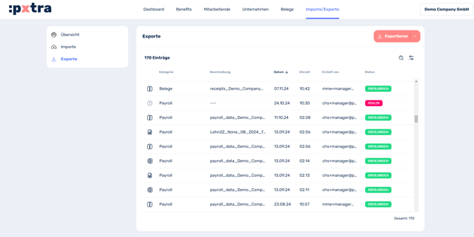 Wie kann ich Daten für den Payroll-Export generieren-6