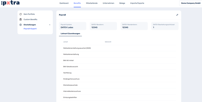 Wie kann man die Lohnarten IDs im System hinterlegen-1