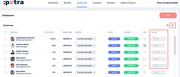 How can I create groups and assign employees-4