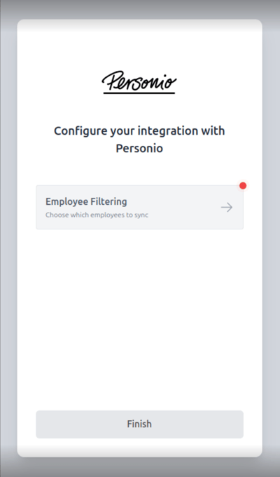 How can I import only some of my employees via HR-Sync-1