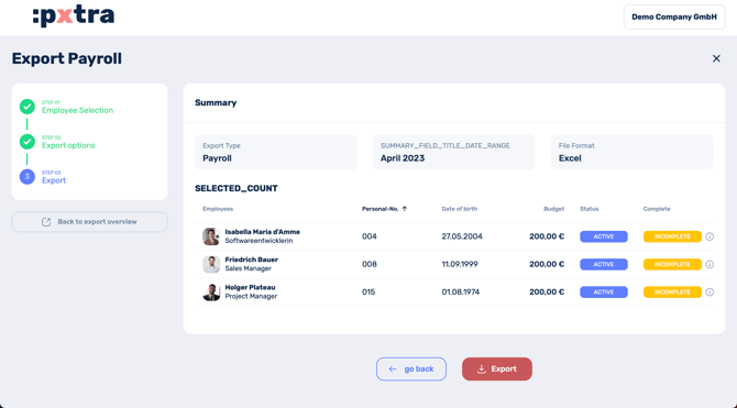 How to export data-11