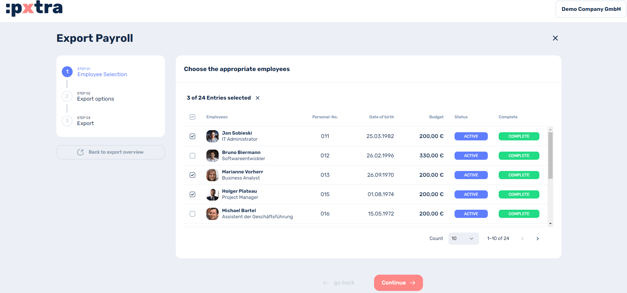 How to export data-9