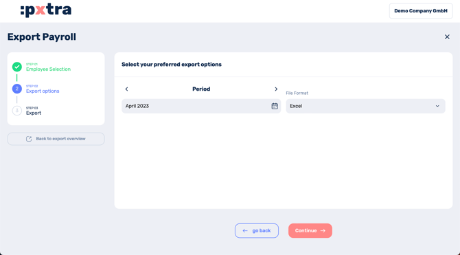 How to generate exports for DATEV-5
