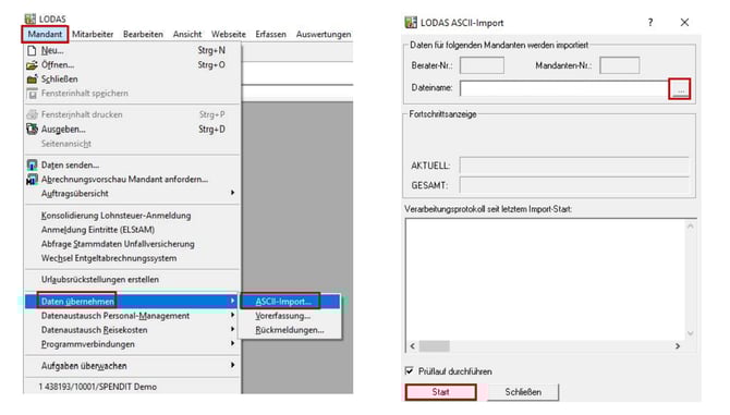 How to generate exports for DATEV-7